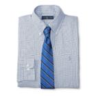 Polo Ralph Lauren Checked Twill Dress Shirt 1027b Blue/black