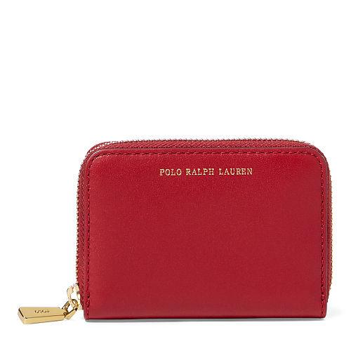Polo Ralph Lauren Leather Small Zip Wallet