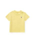 Ralph Lauren Cotton Jersey Crewneck T-shirt Beekman Yellow 6m