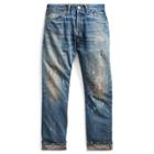 Ralph Lauren Low Straight Selvedge Jean Bergen Wash