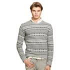 Polo Ralph Lauren Fair Isle Wool-blend Sweater Grey Fairisle