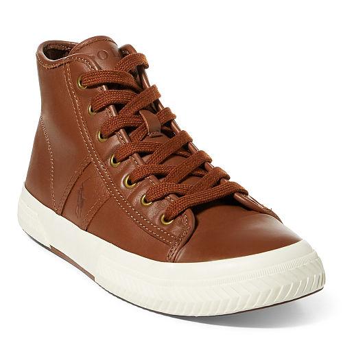 Polo Ralph Lauren Tremayne Nappa Leather Sneaker