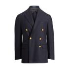 Ralph Lauren Morgan Wool Flannel Sport Coat Navy