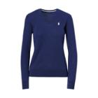 Ralph Lauren Cotton V-neck Sweater French Navy