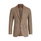 Ralph Lauren Morgan Linen Sport Coat Brown And Tan