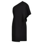 Ralph Lauren Jersey One-shoulder Dress Black