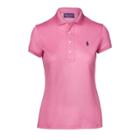 Ralph Lauren Cotton Piqu Polo Shirt Classic Bright Pink