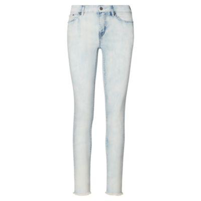 Ralph Lauren Premier Skinny Cropped Jeans Blue Haze Wash