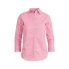 Ralph Lauren No-iron Button-down Shirt Ultra Pink/white