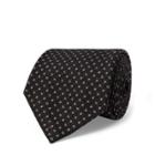 Ralph Lauren Macclesfield Silk-cashmere Tie Black