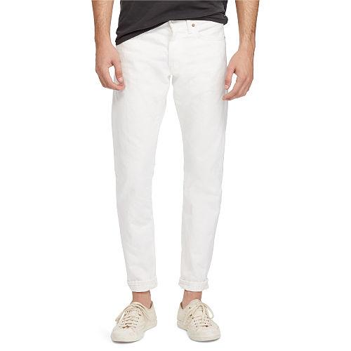 Ralph Lauren Denim & Supply D & S Prospect Slim Jean Ethan White