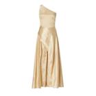 Ralph Lauren Catrice One-shoulder Jumpsuit Buff