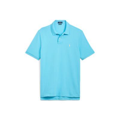Ralph Lauren Classic Fit Mesh Polo Shirt Margie Blue