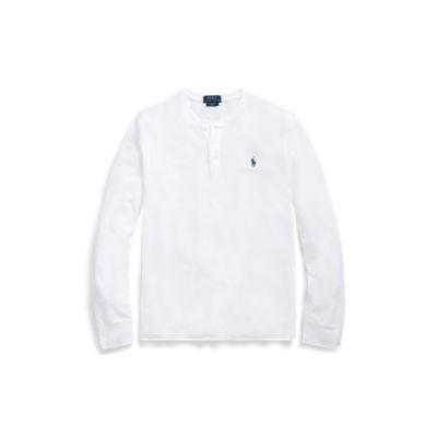 Ralph Lauren Featherweight Mesh Henley White