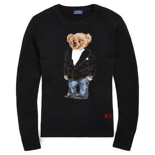 Polo Ralph Lauren Tuxedo Bear Crewneck Sweater