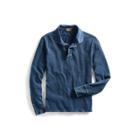 Ralph Lauren Indigo Cotton Jersey Rugby Rinsed Blue Indigo