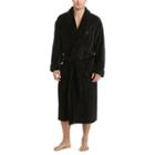 Polo Ralph Lauren Plush Shawl-collar Robe Polo Black/avenue Red