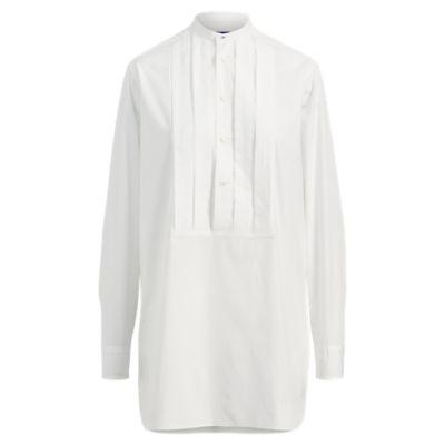 Ralph Lauren Franklin Broadcloth Tunic White