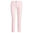 Ralph Lauren Straight Mid-rise Jean Barely Pink Wash