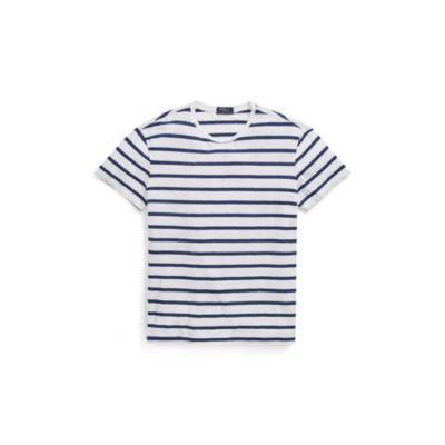 Ralph Lauren Standard Fit Cotton T-shirt Classic Oxford White/navy