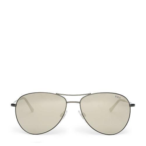 Polo Ralph Lauren American Pilot Sunglasses Matte Green