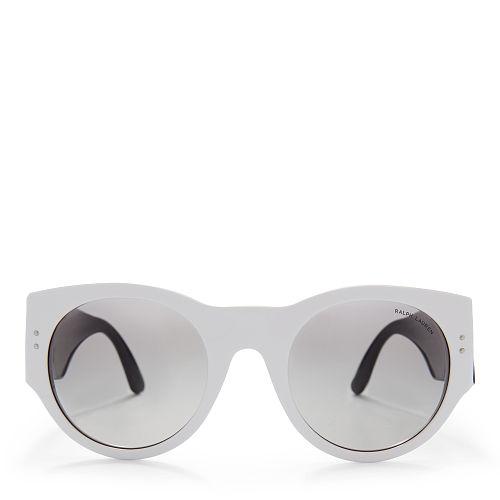 Ralph Lauren Greek-key Round Sunglasses