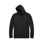 Ralph Lauren Cotton Jersey Hoodie Polo Black L Tall