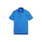 Ralph Lauren Custom Slim Fit Polo Shirt New Iris/white