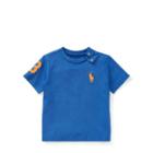 Ralph Lauren Cotton Jersey Crewneck T-shirt New Iris 9m