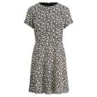 Ralph Lauren Floral-print Crepe Dress Canne Floral Print