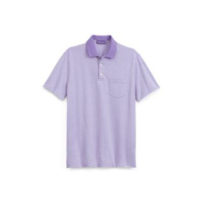 Ralph Lauren Oxford Piqu Pocket Polo Opus Violet