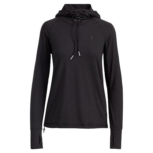 Ralph Lauren Polo Sport Jersey Hoodie Black