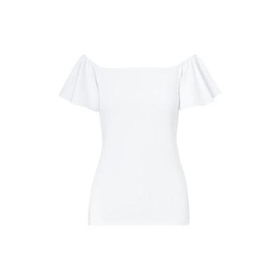 Ralph Lauren Jersey Off-the-shoulder Top White