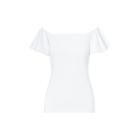 Ralph Lauren Jersey Off-the-shoulder Top White