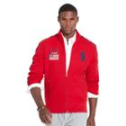 Polo Ralph Lauren Usa Fleece Track Jacket Rl 2000 Red