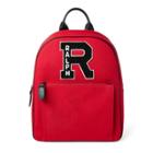 Ralph Lauren Chenille-patch Canvas Backpack Red