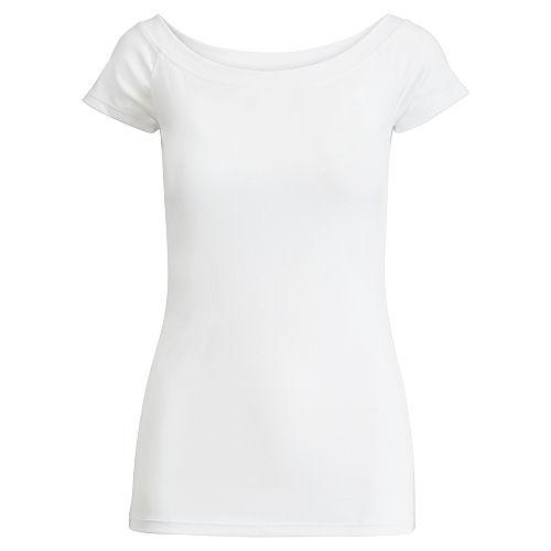 Ralph Lauren Lauren Cotton Off-the-shoulder Top