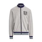 Ralph Lauren Cotton Interlock Track Jacket Batallion Heather