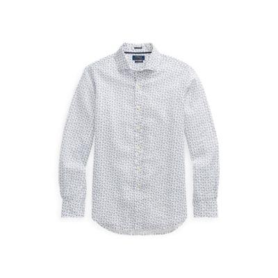 Ralph Lauren Classic Fit Linen-blend Shirt 2564 Mini Giraffe