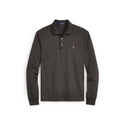 Ralph Lauren Classic Fit Long-sleeve Polo Bristol Heather 1x Big