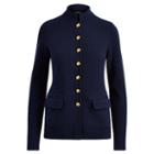 Ralph Lauren Lauren Stretch Cotton Military Jacket