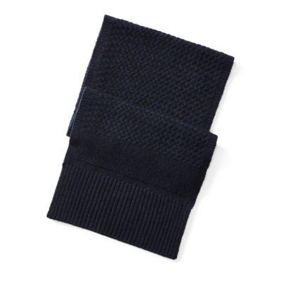 Ralph Lauren Cashmere Service Scarf Black
