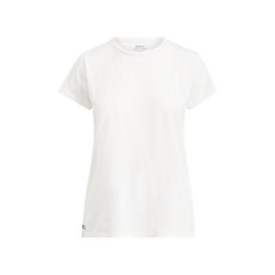 Ralph Lauren Cotton Crewneck T-shirt Cream