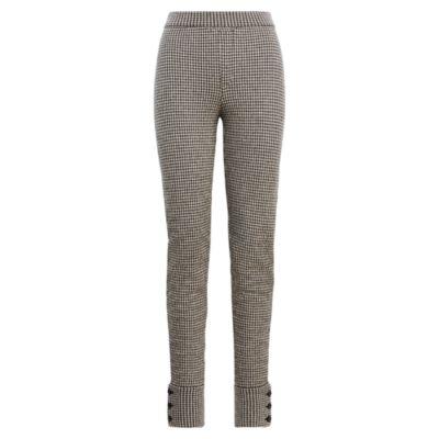 Ralph Lauren Houndstooth Jogger Pant Black/cream