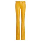 Ralph Lauren 380 Bootcut Nappa Leather Jean Deep Yellow