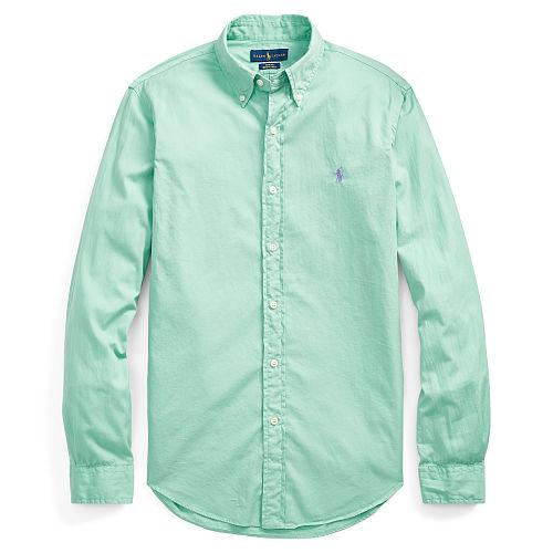 Polo Ralph Lauren Slim Fit Beach Twill Shirt Offshore Green