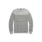Ralph Lauren Striped Cotton Jersey Pullover Andover Heather/polo