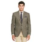 Polo Ralph Lauren Connery Tick-weave Suit Jacket Black And Cream