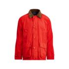 Ralph Lauren Twill Barn Coat Bonfire Red