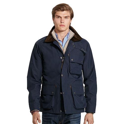Polo Ralph Lauren Water-resistant Utility Jacket Collection Navy